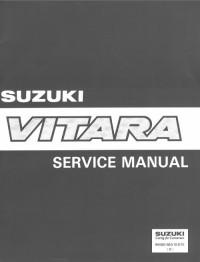 Service Manual Suzuki Vitara.