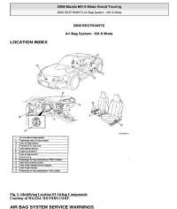 Factory Service Manual Mazda MX-5 Miata 2008-2009 г.