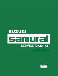 Service Manual Suzuki Samurai.