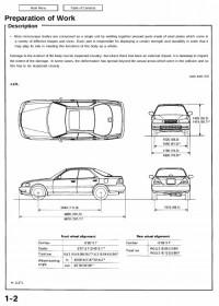 Body Repair Manual Acura TL 1995-1998 г.