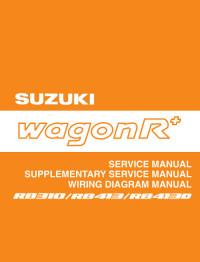Service Manual Suzuki Wagon R.