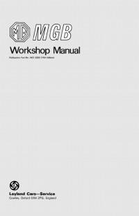 Workshop Manual MG MGB.