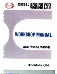 Workshop Manual Hino W04C/W04D.