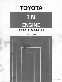 Repair Manual Engine Toyota 1N.