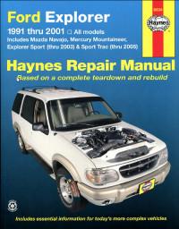 Haynes Repair Manual Mercury Mountaineer 1991-2001 г.