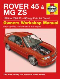 Owners Workshop Manual MG ZS 1999-2005 г.