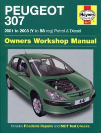 Owners Workshop Manual Peugeot 307 2001-2008 г.