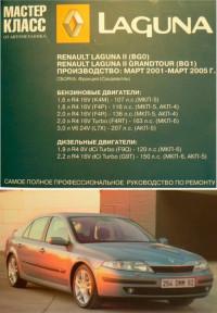 Руководство по эксплуатации, ТО и ремонту Renault Laguna II 2001-2005 г.