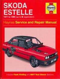 Service and Repair Manual Skoda Estelle 1977-1989 г.