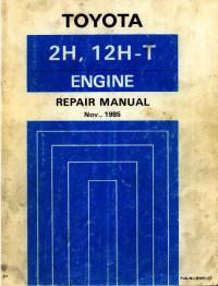 Repair Manual Engine Toyota 2H-12H.