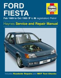 Service and Repair Manual Ford Fiesta 1989-1995 г.