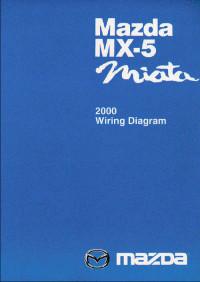 Wiring Diagram Mazda MX-5 Miata 2000 г.