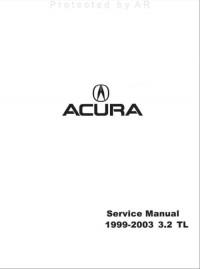 Service Manual Acura TL 3.2 1999-2003 г.