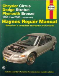 Haynes Repair Manual Chrysler Cirrus 1995-2000 г.
