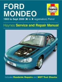 Service and Repair Manual Ford Mondeo 1993-2000 г.