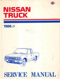 Service Manual Nissan Truck 1986 г.