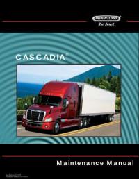 Maintenance Manual Freightliner Cascadia.
