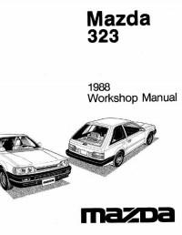 Workshop Manual Mazda 323 1988 г.
