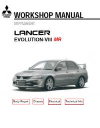 Workshop Manual Mitsubishi Lancer Evolution VIII MR.