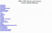 Repair Manual Toyota Land Cruiser 100.
