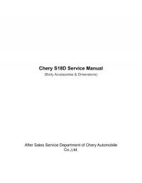Service Manual Chery S18D.