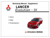 Service Manual Mitsubishi Lancer Evolution 2006 г.