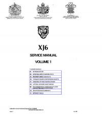 Service Manual Jaguar XJ6.