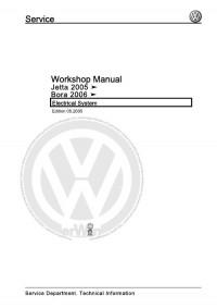Workshop Manual VW Golf Bora с 2006 г.