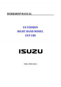 Workshop Manual Isuzu Trooper 1998-2002 г.