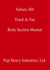 Service Manual Subaru 360 Truck/Van.