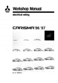 Electrical Wiring Mitsubishi Carisma 1996-2003 г.