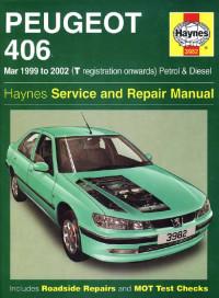 Service and Repair Manual Peugeot 406 1999-2002 г.