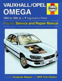 Service and Repair Manual Opel Omega 1994-1999 г.