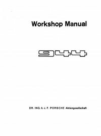 Workshop Manual Porsche 944.