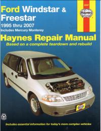 Haynes Repair Manual Ford Windstar 1995-2003 г.