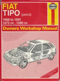 Owners Workshop Manual Fiat Tipo 1988-1991 г.