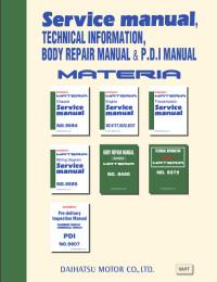 Service Manual Daihatsu Materia.