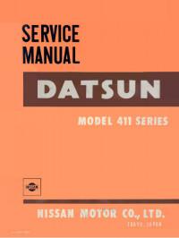 Service Manual Datsun 411 series.