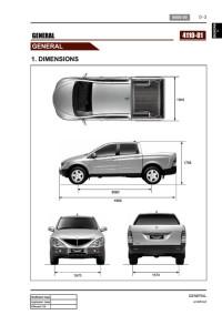 Service Manual SsangYong Actyon Sports.