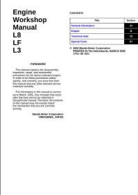 Engine Workshop Manual L8/LF/L3.
