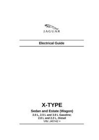 Electrical Guide Jaguar X-Type.