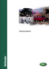 Workshop Manual Land Rover Defender 90 1997 г.