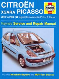 Service and Repair Manual Citroen Xsara Picasso 2000-2002 г.