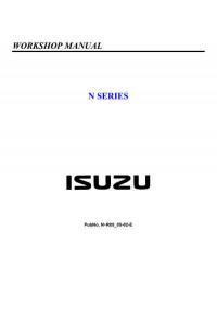 Workshop Manual Isuzu N-Series.