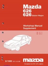 Workshop Manual Supplement Mazda 626.