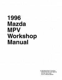 Workshop Manual Mazda MPV 1996 г.