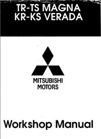 Workshop Manual Mitsubishi Verada.