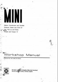 Workshop Manual Mini.