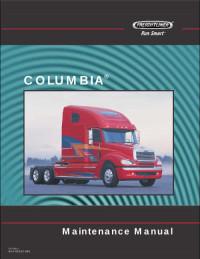 Maintenance Manual Freightliner Columbia.