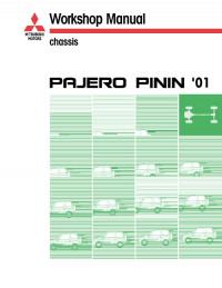 Workshop Manual Mitsubishi Pajero Pinin 2000-2001 г.